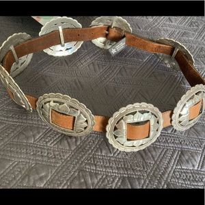 Vintage Brighton concho belt